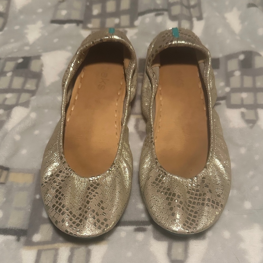 Tieks Gold Dress Shoes